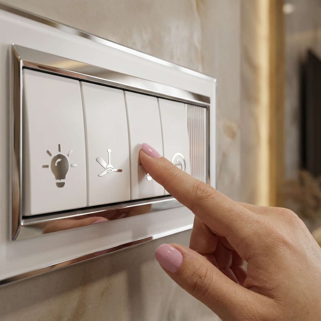 Premium Silver Switch Stickers for Home (Useful 56 Designs)